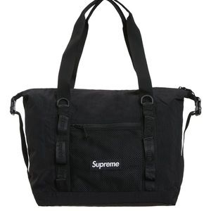 Supreme zip tote bag